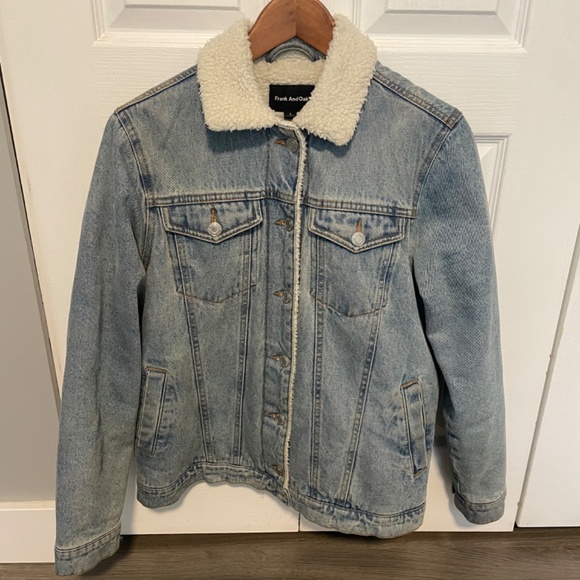 Frank & Oak Sherpa Denim Jacket (Unisex) - Picture 2 of 5